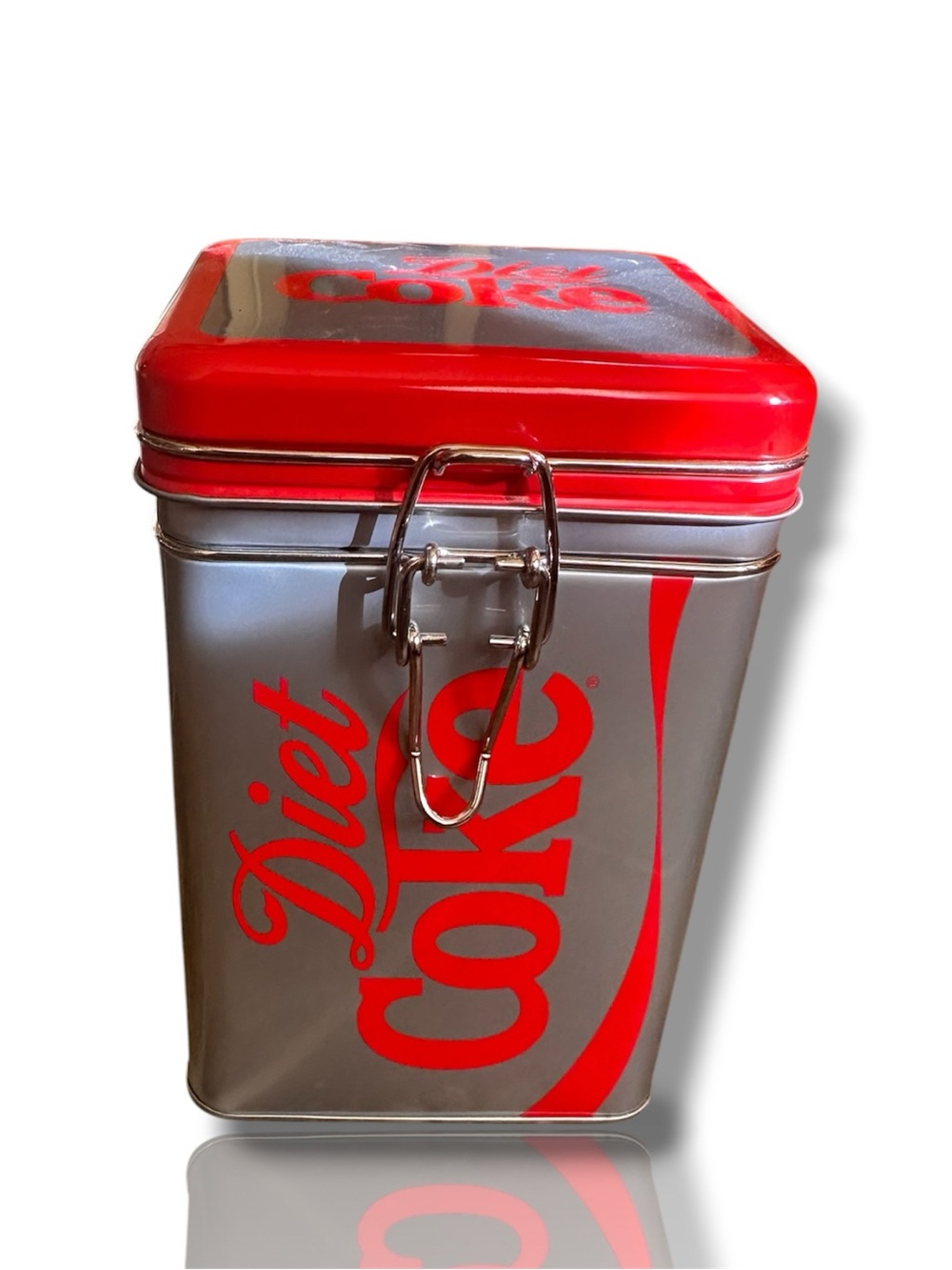 Diet Coca-Cola Metal Retro Collectible Storage Box